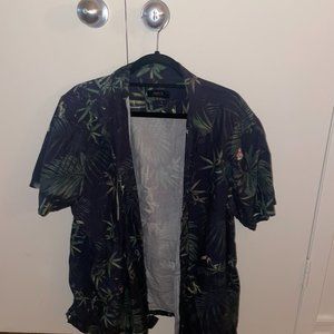 Cool Puma/Bamboo Short-Sleeve Button-Down